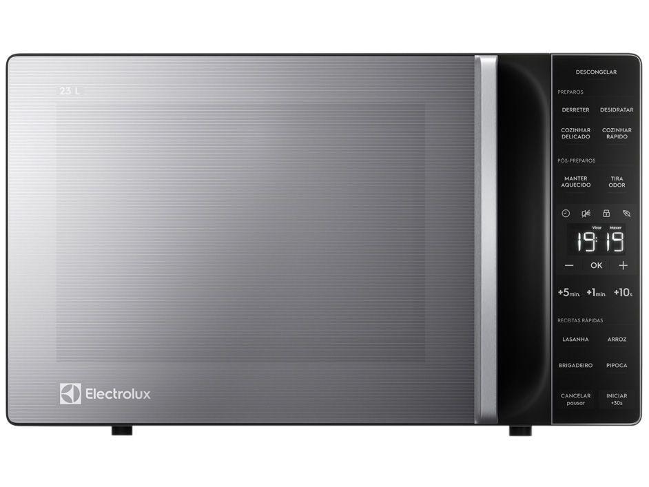 [Magazine Luiza] Micro-ondas Electrolux 23L Prata Efficient - 220V