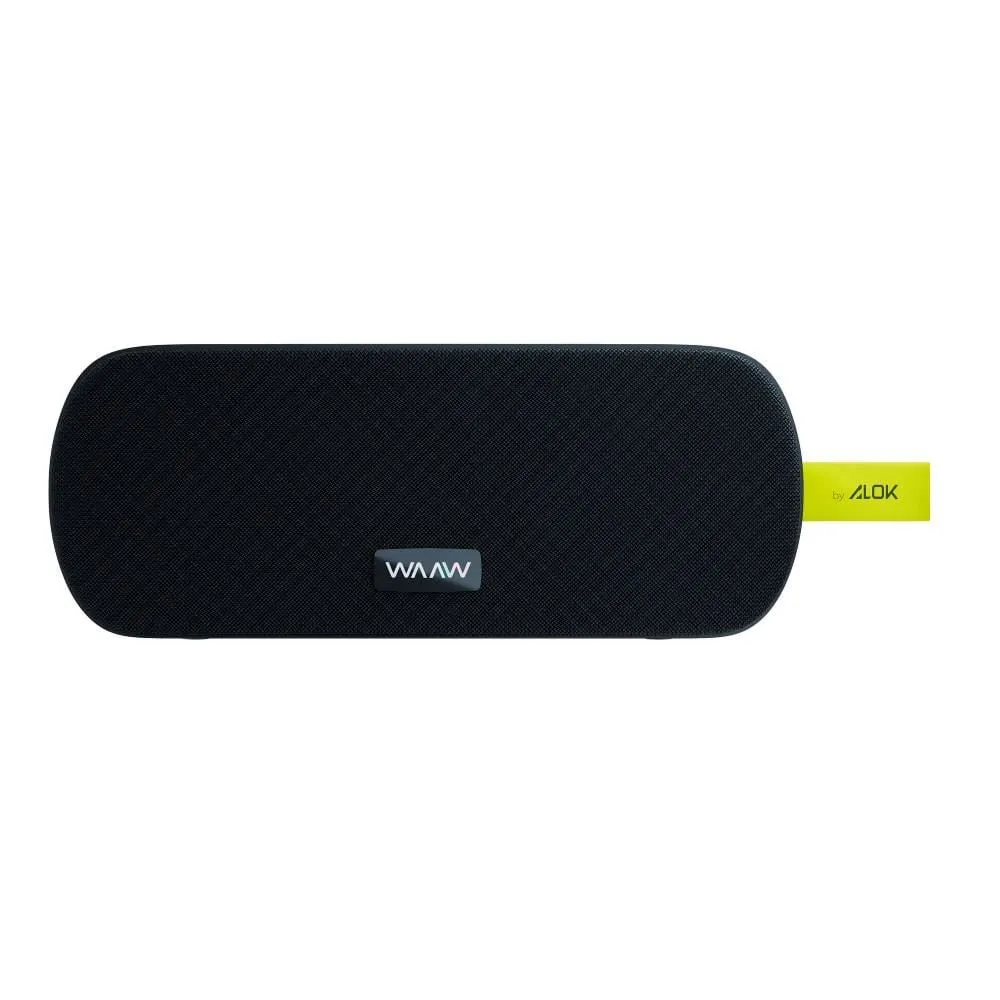 Caixa De Som Waaw By Alok Us 100Sb Bluetooth Ipx6 - Preto