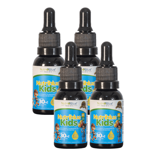 4 Frascos - Nutriblue Kids 30ml