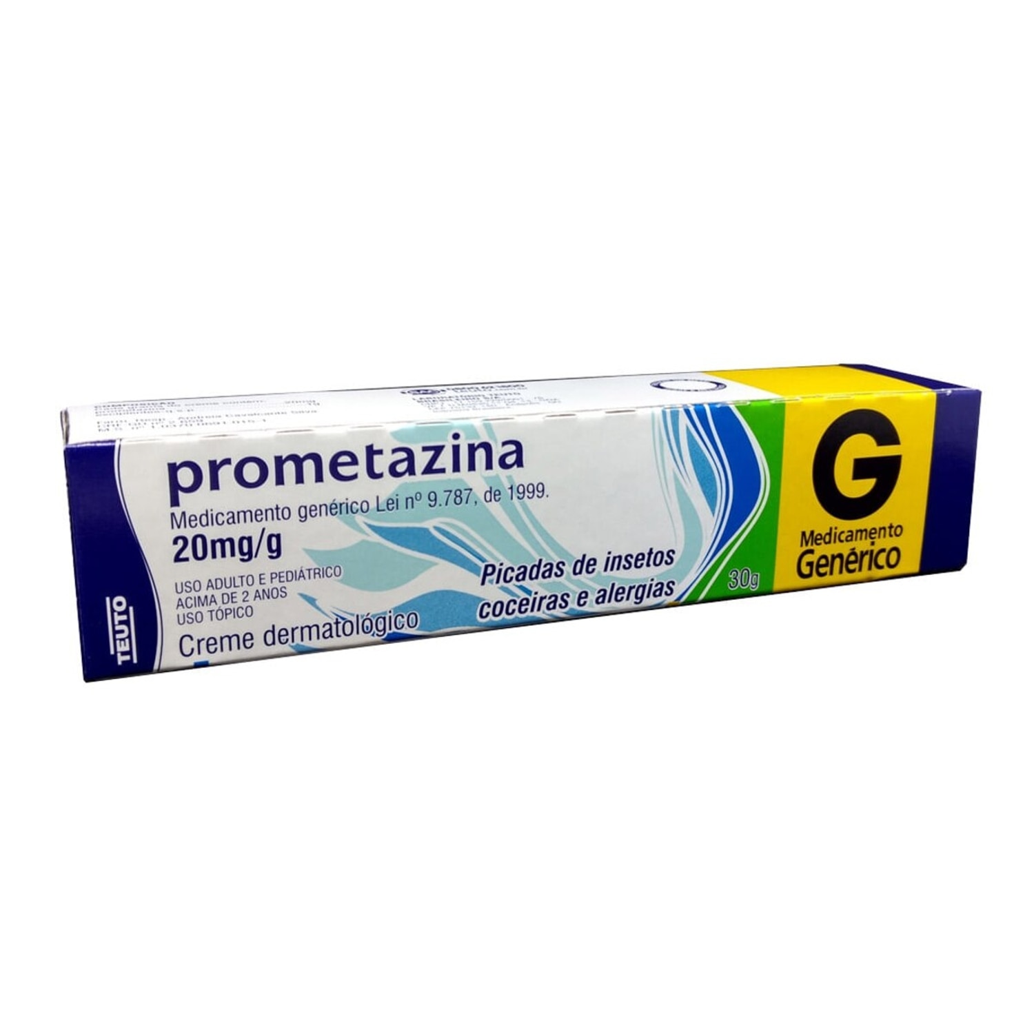 Prometazina Creme 20mg 30g Teuto Generico