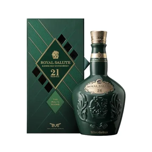 Whisky Escocês Blended 21 Anos Royal Salute The Malts Blend Garrafa 700ml