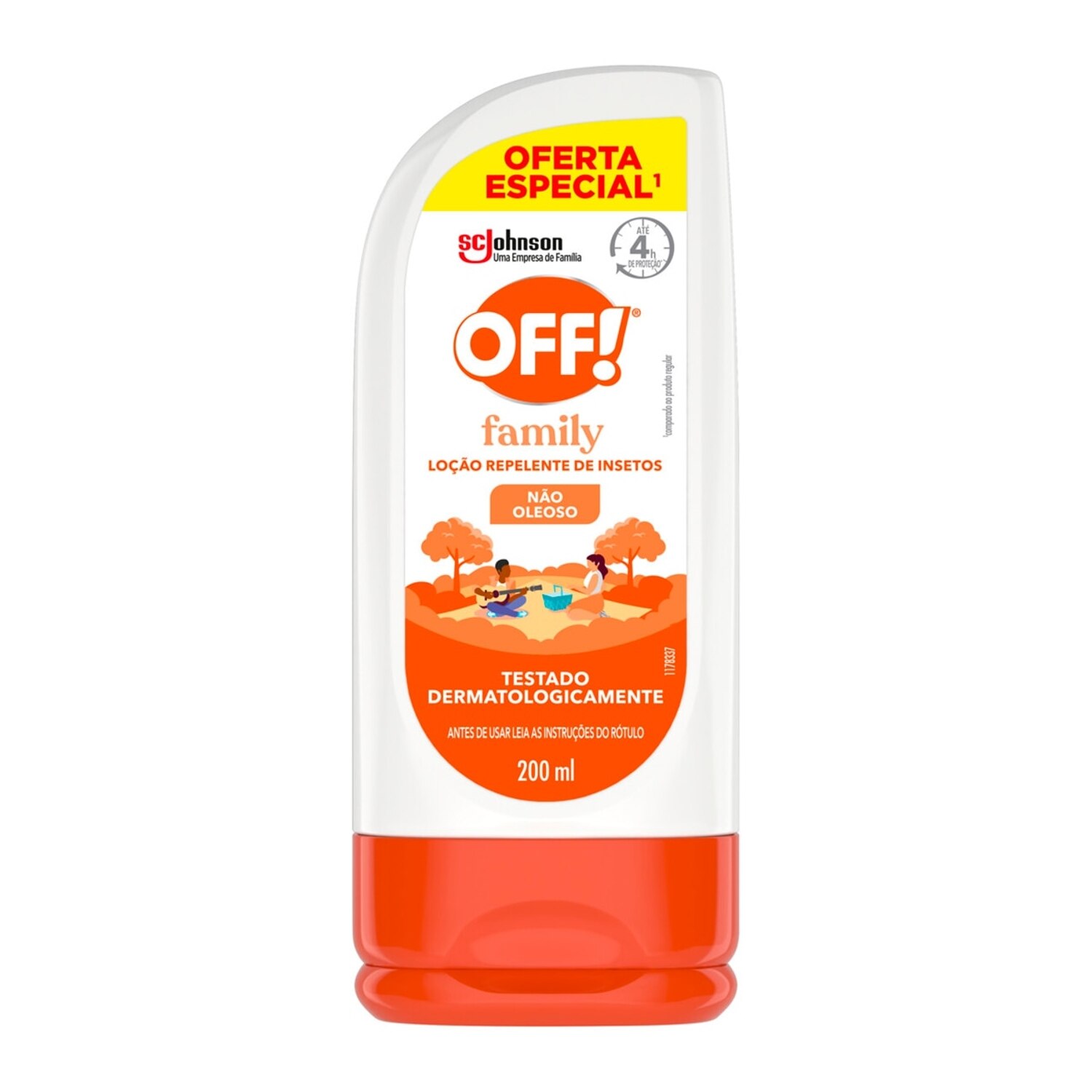 Repelente Off! Loção Family Oferta Especial 200ml