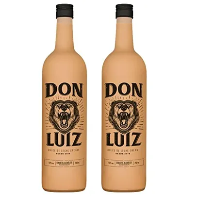 Licor De Doce De Leite Don Luiz 750ml - Dulce De Leche Cream - Kit 2