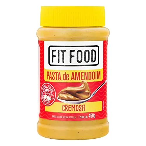 [+Por- R$14.9] Fit Food Cremosa - Pasta de Amendoim, 450g