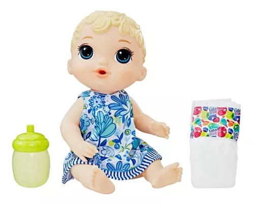 Boneca Baby Alive Hora Do Xixi Loira E0385 Hasbro