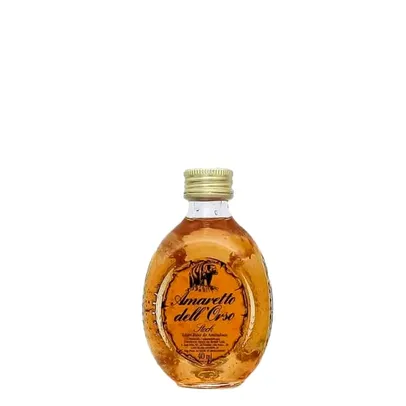 Miniatura Licor Stock Amaretto Dell'Orso 40ml