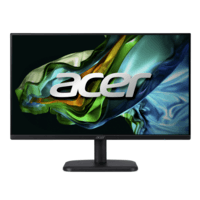 Monitor Acer Zero Frame 23.8” Full HD, 100Hz, 1Ms, LED IPS, VGA/HDMI, Freesync, Preto - Ek241y Ebi