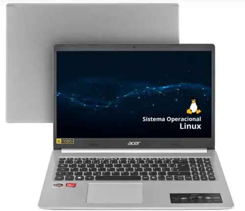 Notebook Acer Aspire 5 A515-45-R36L AMD Ryzen R7 12GB RAM SSD 512 GB 15,6" Full HD Linux NX.AYDAL.00N