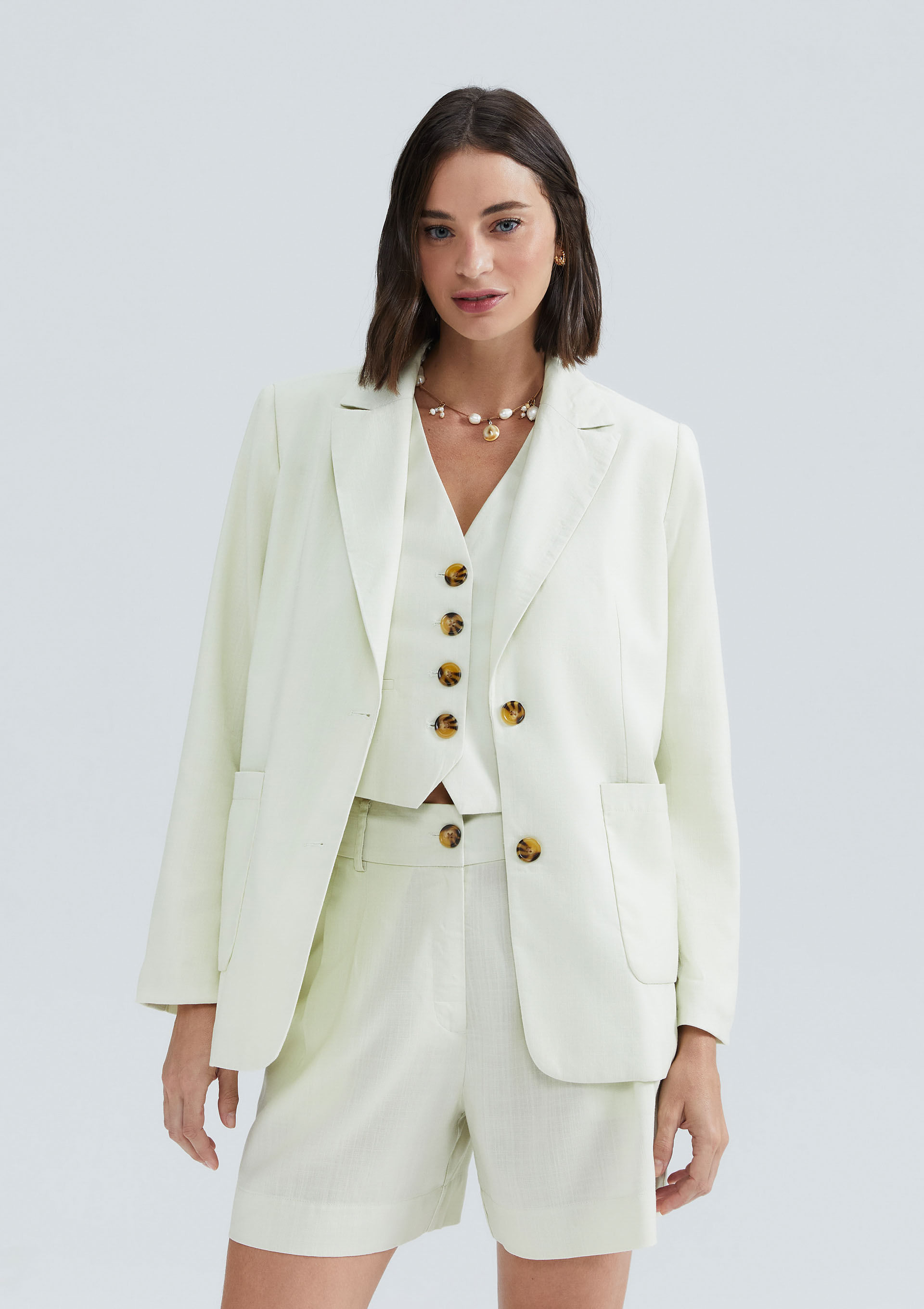 Blazer Feminino Eco - Verde