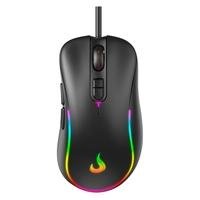 Mouse Gamer Rise Mode G2 Black RGB, 6400 DPI, 7 Botões - RM-MG-02-FB