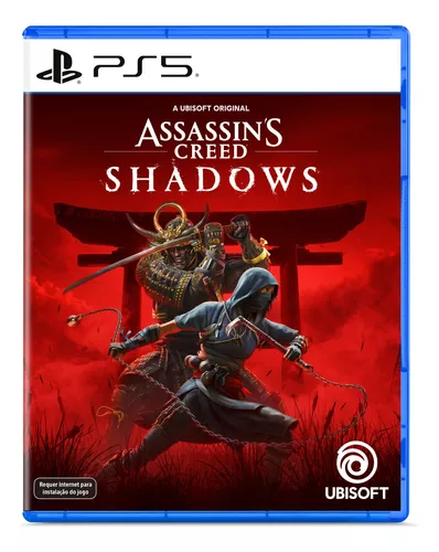 [PRÉ-VENDA] Assassin's Creed Shadows Ps5 Mídia Física Lacrado