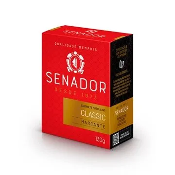 [R$4,92 cada] Sabonete Senador Classic 130g Embalagem com 12 Unidades