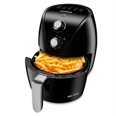 Fritadeira Air Fryer Mondial AF-31 | 1500W, 3,5 Litros, Preto