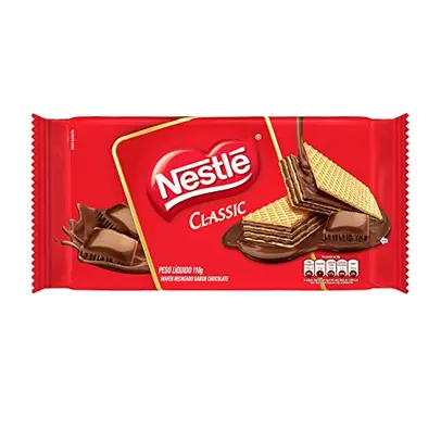 [Recorrência] Classic Biscoito Wafer Chocolate 110G