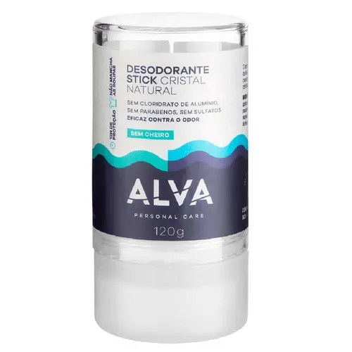 Desodorante Alva Stick Kristall Sensitive 120g