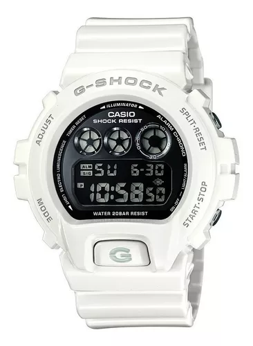 Relógio Casio G-shock Masculino Branco - Dw-6900nb-7dr