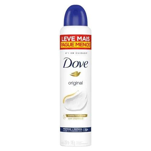 [Rec/+ por - R$13,64] Dove Desodorante Original 250 ML, Leve Mais e Pague Menos