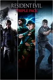 Jogo - Pacote Triplo - Resident Evil 4,5 e 6 - Xbox