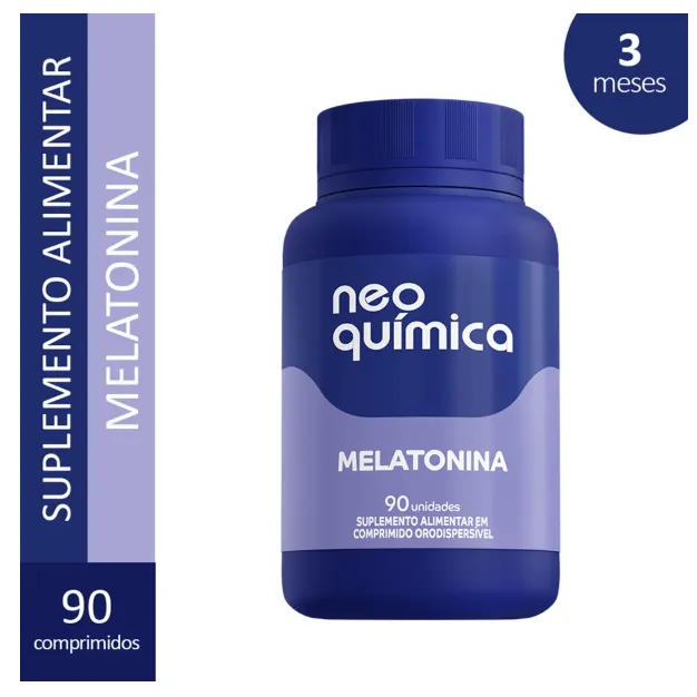 VITAMINAS NEO QUÍMICA MELATONINA 90 COMPRIMIDOS