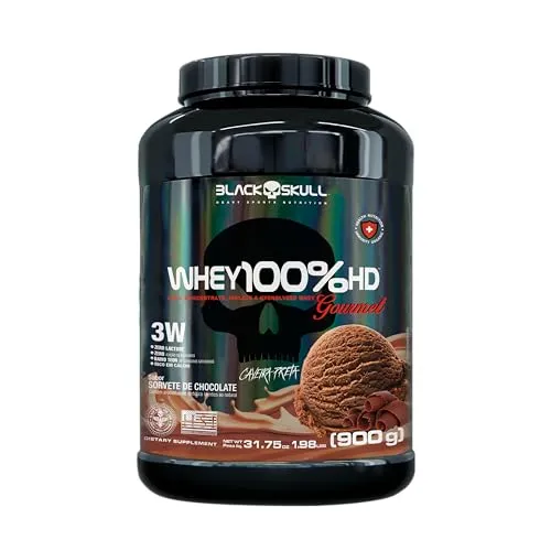 [4 unidades] WHEY 100% HD GOURMET CHOCOLATE 900G