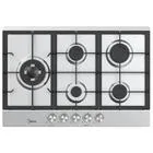 Cooktop 5 Bocas a Gás Inox com Mega Chama Midea