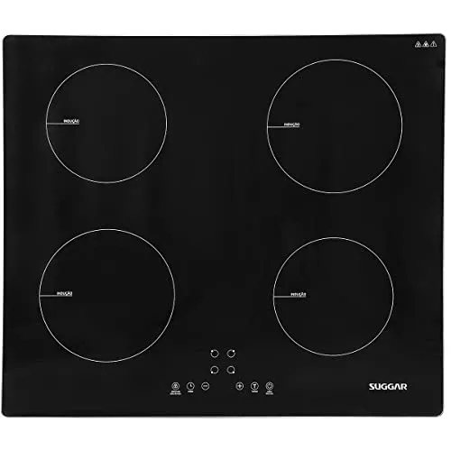 Cooktop de Indução 4 Zonas Preto 220V - SUGGAR - FG0422VC