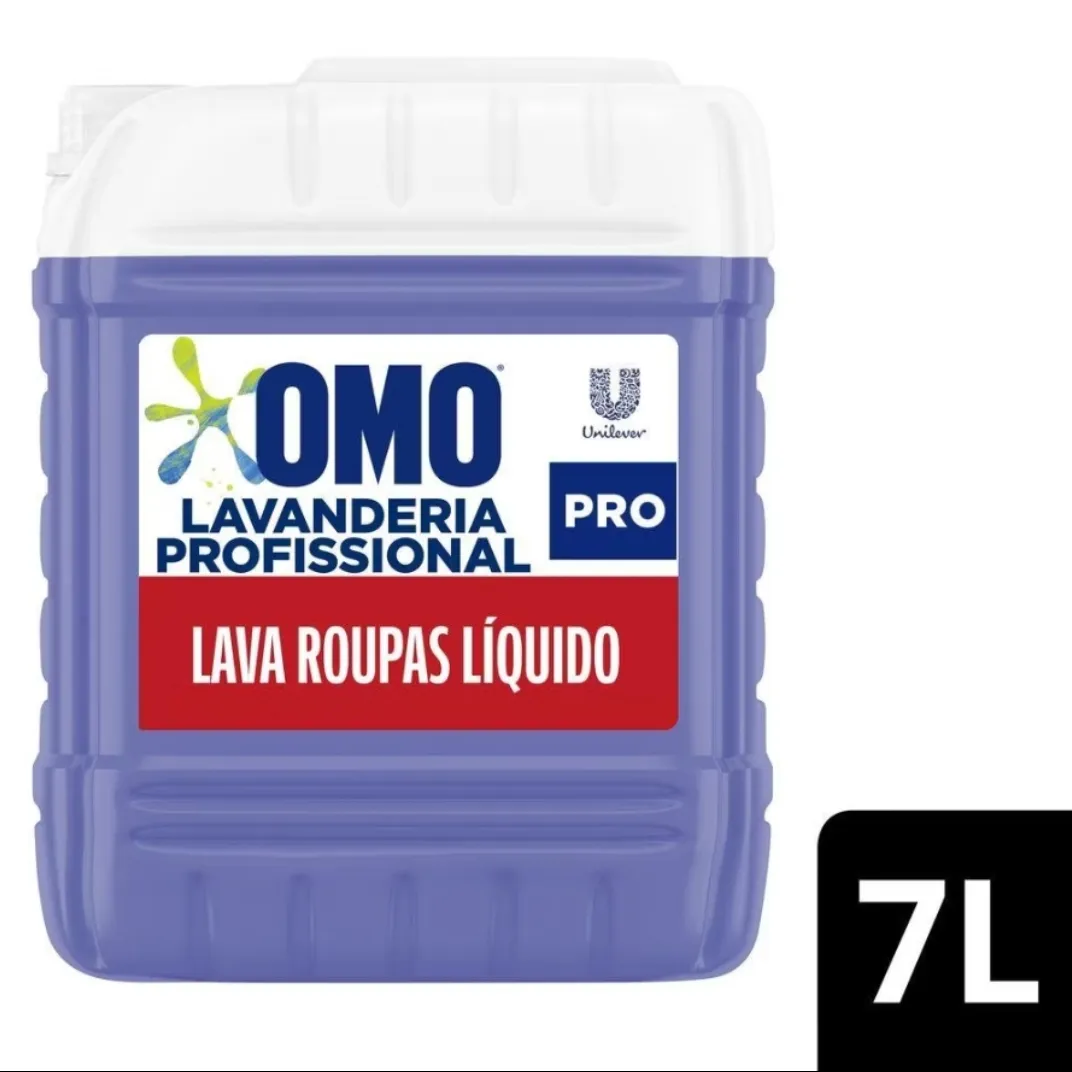 Sabao Liquido OMO Pro Lavanderia Profissional 7L