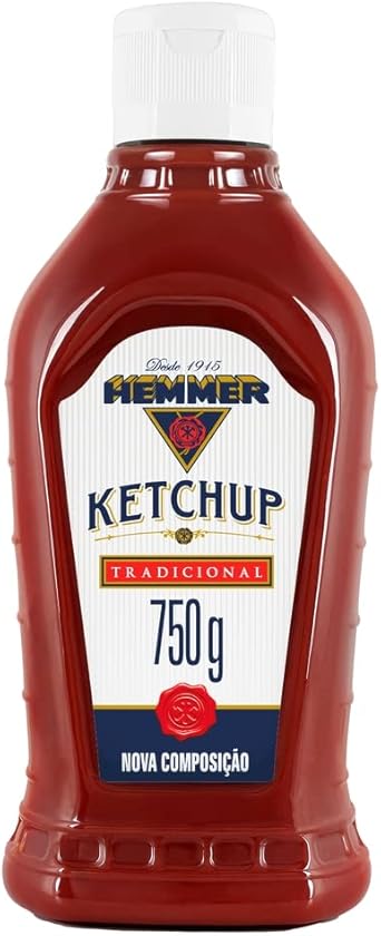 [REC] Hemmer Ketchup Tradicional Squeeze 750G