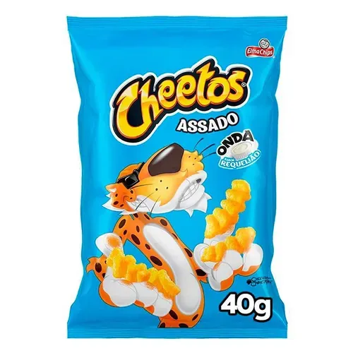 [LV03PG02 R$ 2,00 cada] Salgadinho Onda Requeijão Elma Chips Cheetos 40g