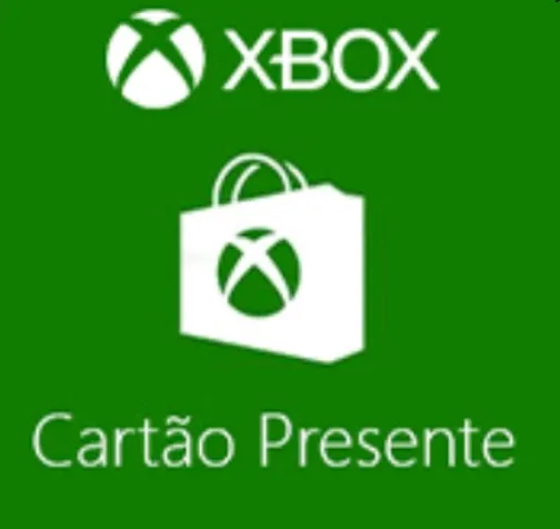 Cartão Presente do Xbox - R$200