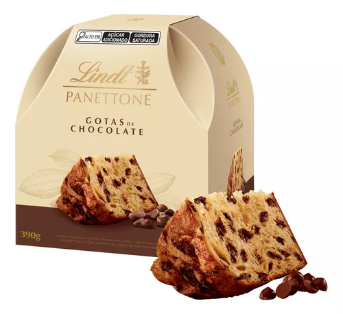 [REGIONAL] Lindt - Panettone Chocotone Gotas De Chocolate 390g