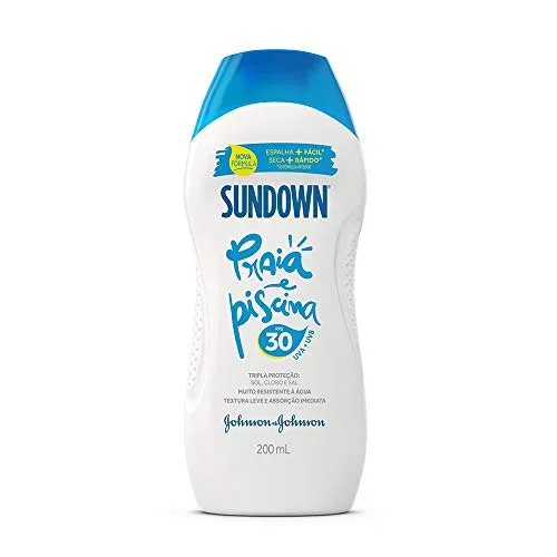 Protetor Solar Praia e Piscina Fps 30, 200Ml - Sundown