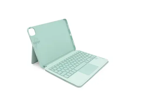 (Reembalado) Capa iPad com Teclado, Bluetooth, Verde, Originais iPlace