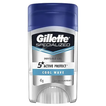 (REC) (R$11,24 Mais por Menos) Gillette Desodorante Gel Antitranspirante Cool Wave 45G