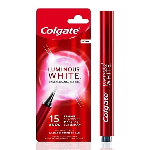 [Recorrência] Colgate Caneta Clareadora Dental Luminous White Para Uso Noturno E Fácil De Usar 2 5 Ml