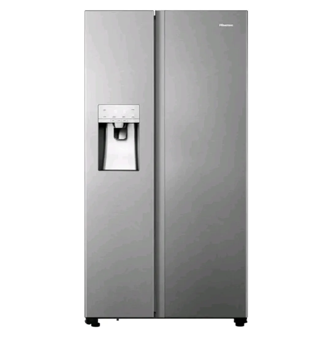 Refrigerador Side By Side Hisense de 02 Portas FrostFree com 533 Litros Inox Look