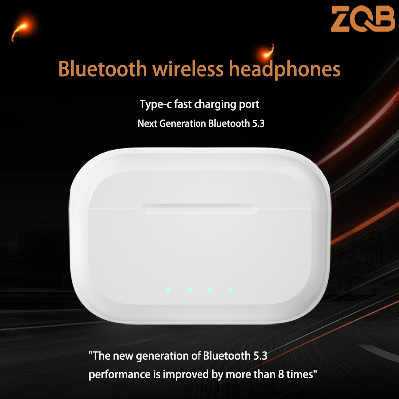 [Taxas Inclusas/Moedas App R$12] Fones De Ouvido Sem Fio ZQB A3 ANC Bluetooth