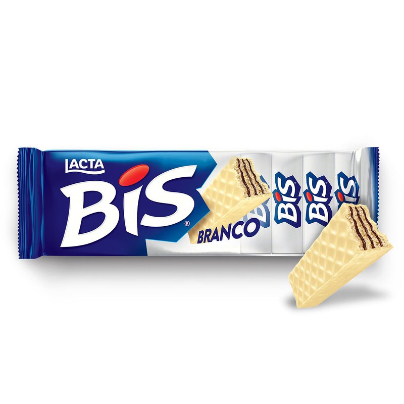 [Regional] Chocolate Lacta Bis Branco 126g