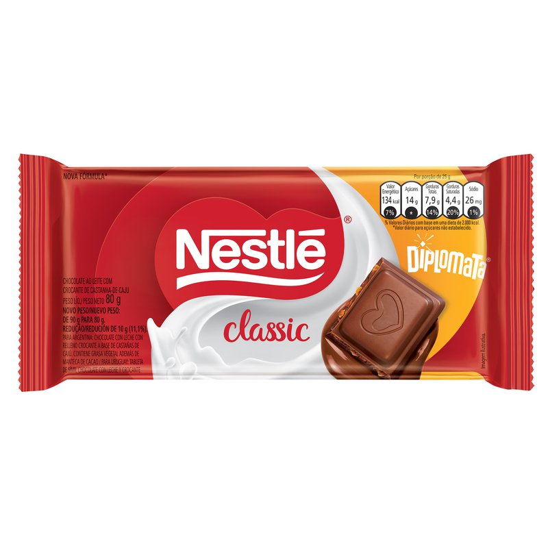 [Regional] Chocolate Nestlé Classic Diplomata 80g