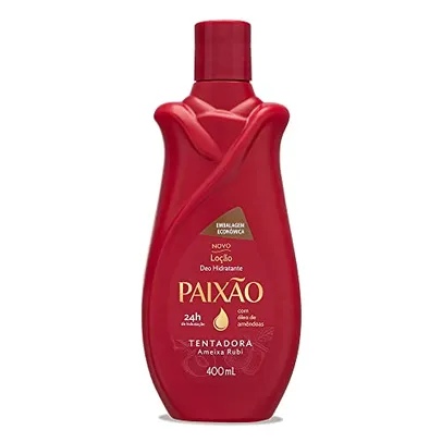 Hidratante Desodorante Corporal Tentadora, Paixão, 400 ml