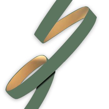 Fita de Borda Verde Floresta Velluto 22mm 0,45mm 20m Rehau