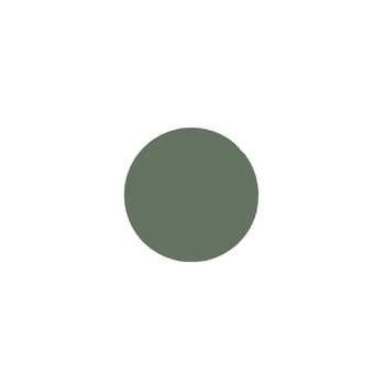 Tapa Furo Adesivo 19mm Verde Floresta Velluto  30un Marfim Tapa Furos