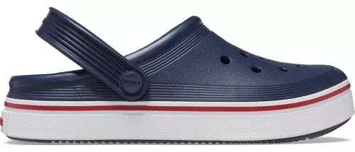 Sandália Crocs OFF Court Clog T Navy/Pepper