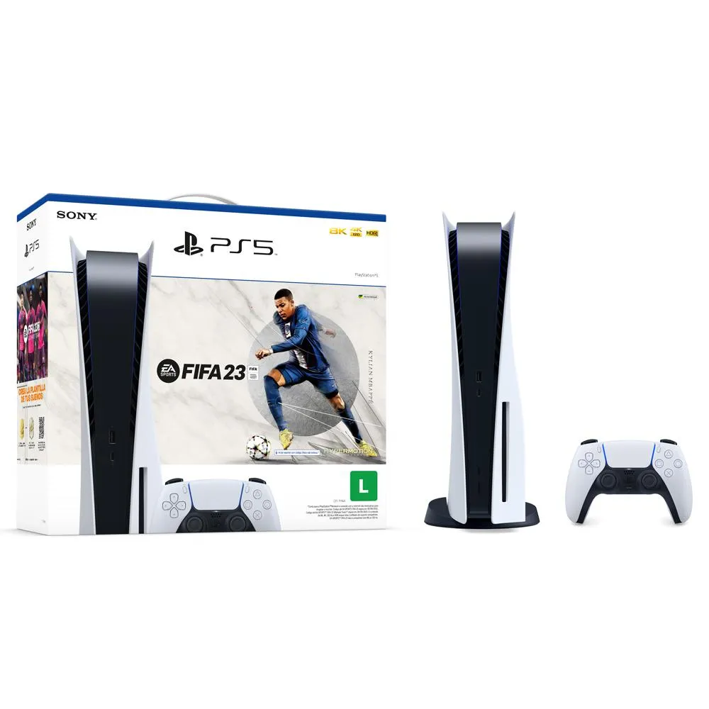 [Regional] Console PlayStation 5 Físico 825GB + FIFA 23 Bundle Sony