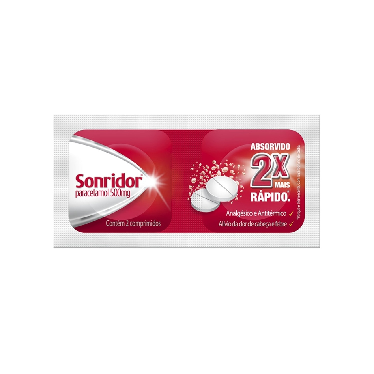 Sonridor 500mg 2 Comprimidos Efervescentes