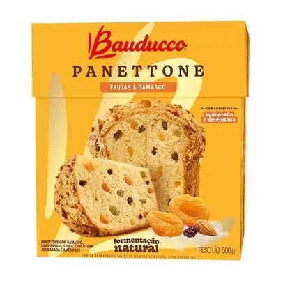 Panettone Speciale Frutas E Damasco Bauducco - 500g