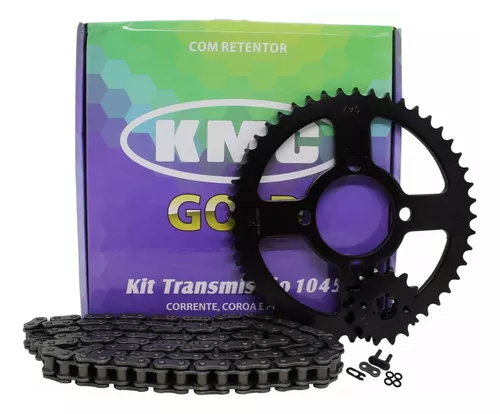 Kit Relação Yamaha Xtz 125 Todos Anos Kmc Com Retentor