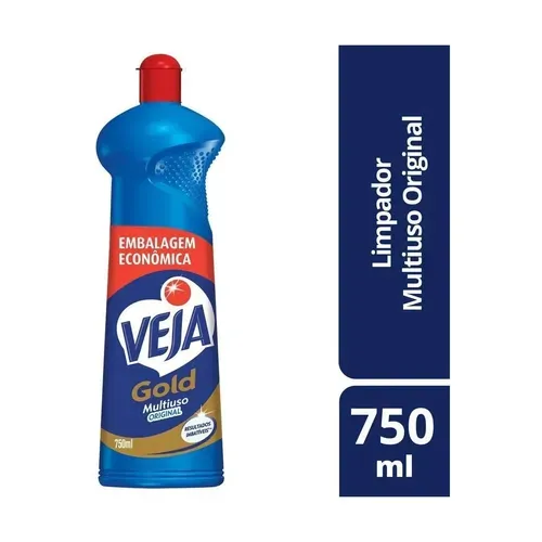 [LV02 R$ 8,24] Limpador Multiuso Veja Gold Original Embalagem Econômica 750ml