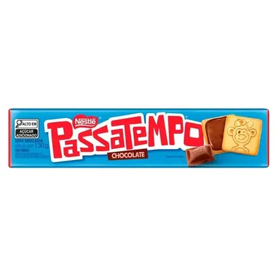 [LV04 R$ 5.96] Biscoito Passatempo Recheado Chocolate 130g