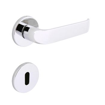 Fechadura Interna Victória Aço Cromado Máquina 40mm Arouca